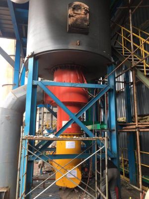 Desulfurization and denitrification flue gas furnace